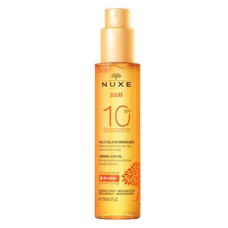 Nuxe Sun Bronzlaştırıcı Yağ SPF10 150 ml
