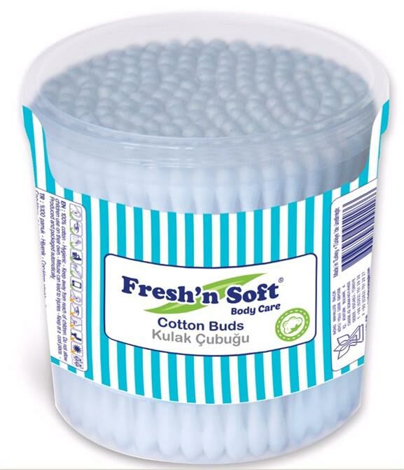 Fresh'n Soft Body Care Kulak Çubuğu Silindir 100'lü