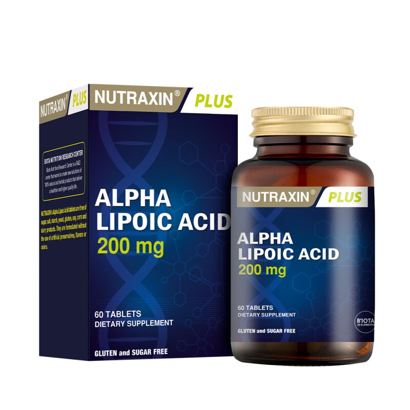 NUTRAXIN ALPHA LIPOIC ACID 200 MG 60 TABLET