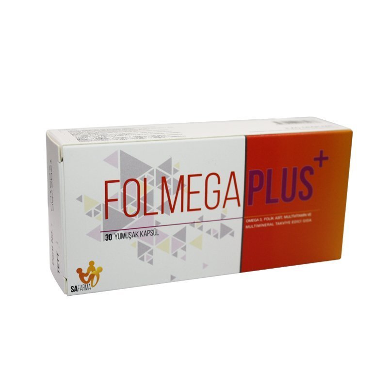 Folmega Plus 30 Yumuşak Kapsül