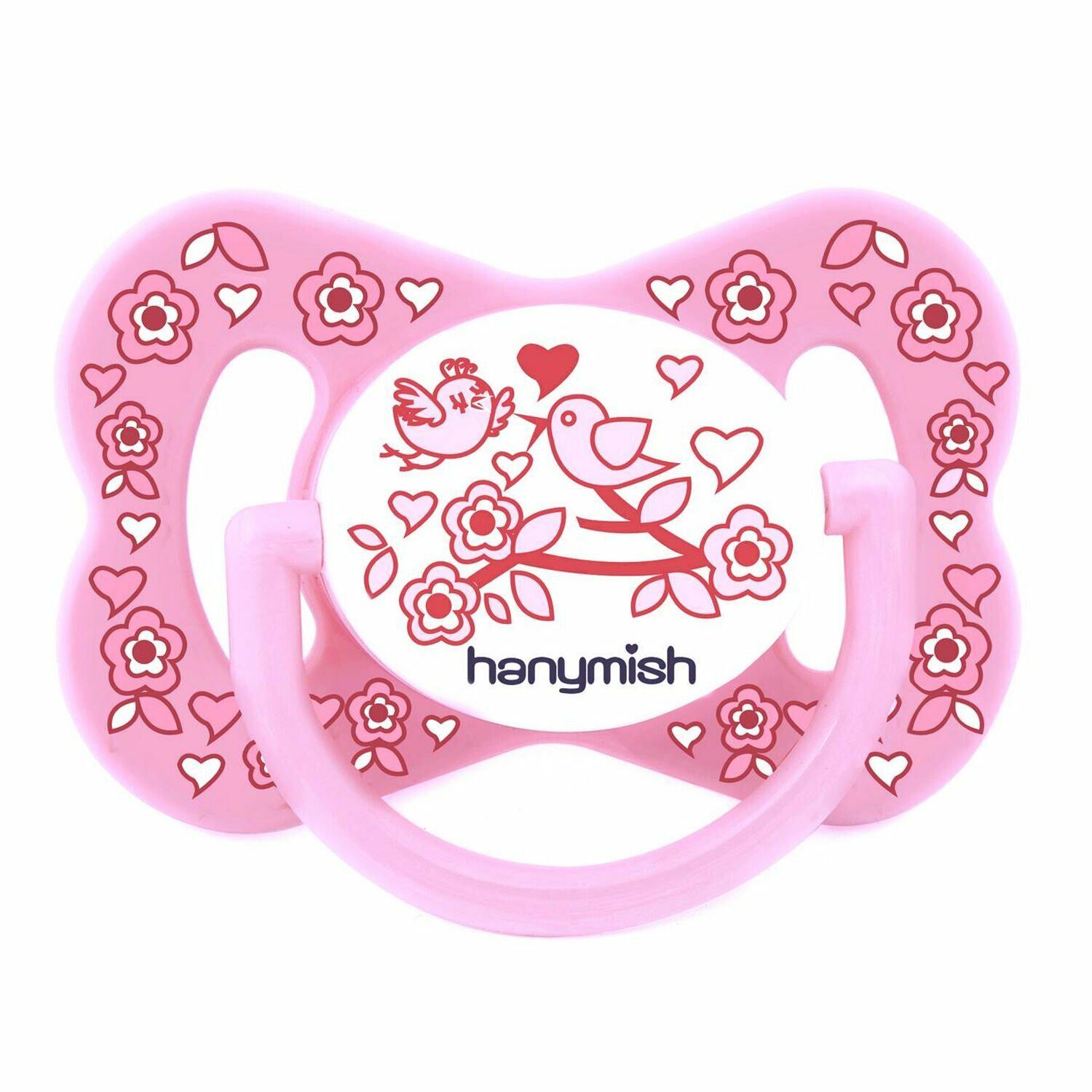 Hanymish 103 Silikon Damaklı Emzik Happy No: 1