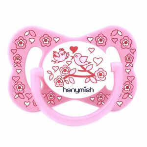 Hanymish 103 Silikon Damaklı Emzik Happy No: 1