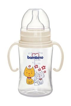 Bambino B818 Geniş Ağızlı PP Biberon 250 Ml.