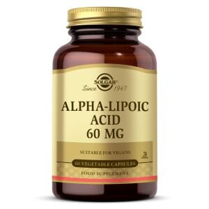SOLGAR ALPHA LIPOIC ACID 60 MG 60 CAP.