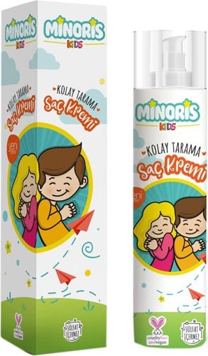 Minoris Kids Organik Kolay Tarama Saç Kremi 200 ml