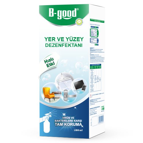 Bgood Yer Ve Yuzey Dezenfektanı 1000 Ml