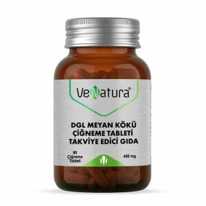 Venatura Dgl Meyan Kökü 90 Çiğneme Tableti