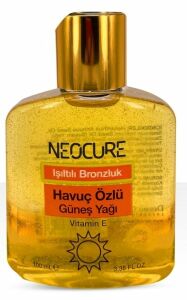 Neocure Işıltılı Bronzluk Havuç Özlü Güneş Yağı 100 ml