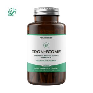 Next-Microbiome Iron Biome Demir Prebiyotik C-Vitamini Bitkisel Karışım 60 Kapsül