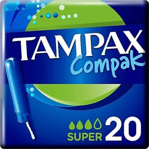 Tampax Compak Tampon Super 20'li