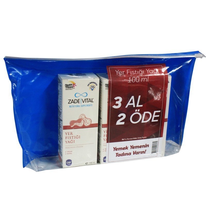 Zade Vital Yer Fıstığı Yağı 100ml 3 Al 2 Öde