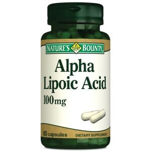 NATURES BOUNTY ALPHA LIPOIC ACID 100 MG 60 CAP.
