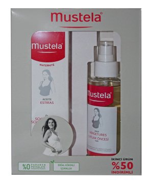 Mustela Maternite Stretch Marks Prevention Oil 105ml (Çatlak Öncesi Yağı) 2.Si %50 İndirimli
