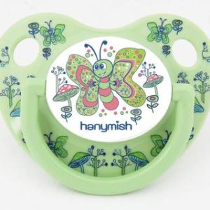 Hanymish 119 Tiny Damaklı Silikon Emzik No: 2 - Yeşil