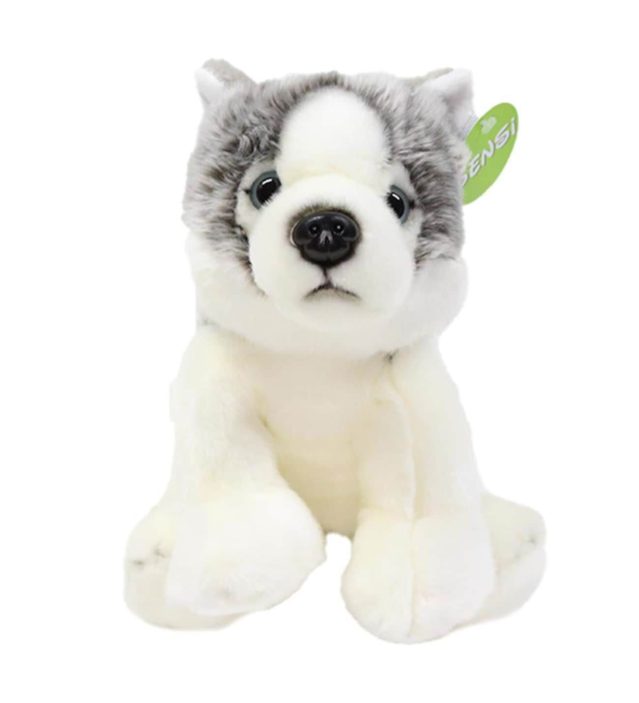 Mercan Oyuncak Husky Köpeği Peluş Oyuncak 30 cm