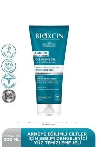 Bioxcin Acnium Yüz Yıkama Jeli Sebium Dengeleyici 200 ml