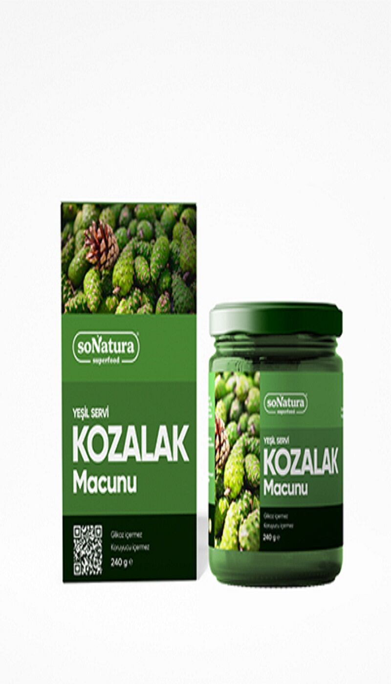 Sonatura Yesıl Servı Kozalak Macunu 240 Gr