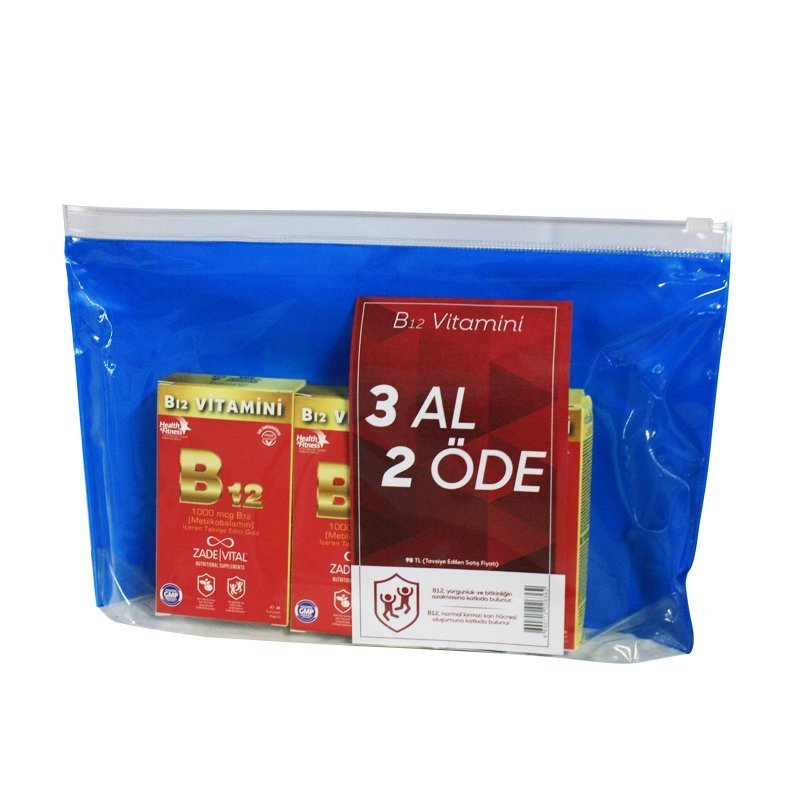 Zade Vital B12 Vitamin 3 Al 2 Öde