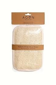 Agon Kabak Lifli İpli Kare Banyo & Duş Vücut Kesesi