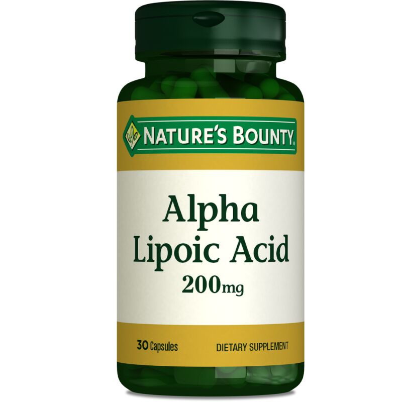 NATURES BOUNTY ALPHA LIPOIC ACID 200 MG 30 CAP.