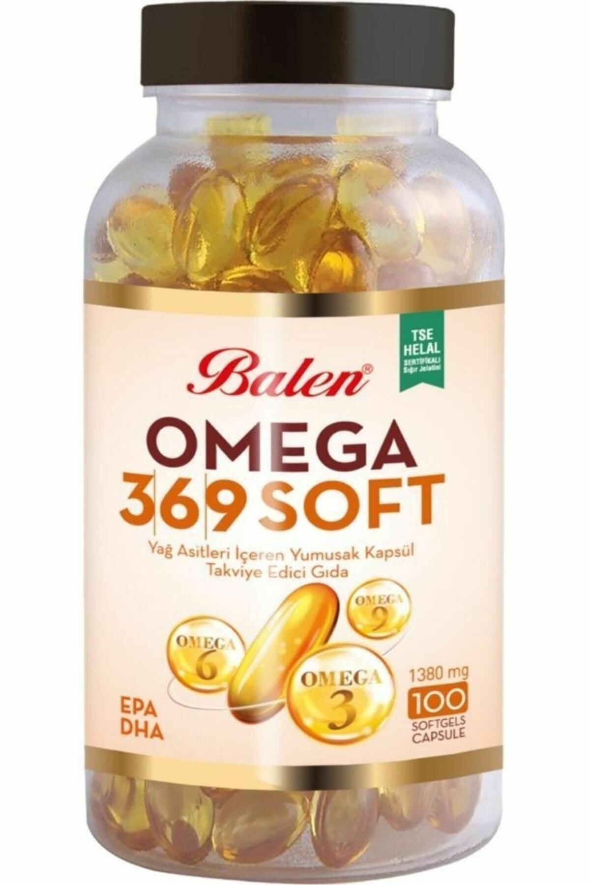 Balen Omega 3 6 9 1380 mg 100 Softjel