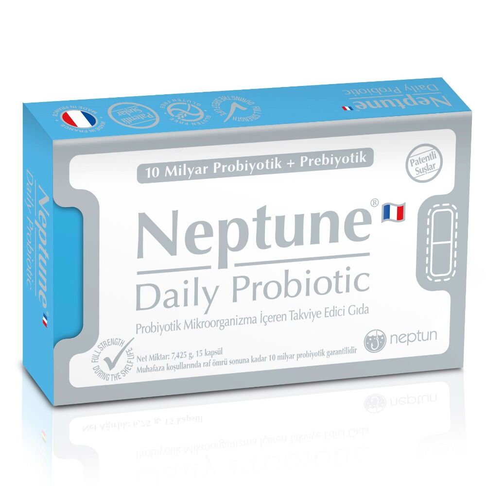 NEPTUNE DAİLY PROBİOTİC 15 KAPSÜL