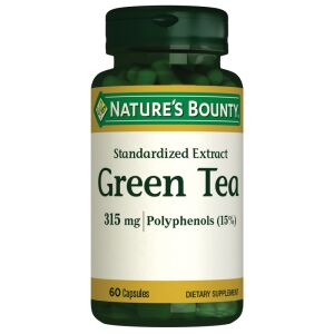 NATURES BOUNTY GREEN TEA 315 MG 60 CAP.