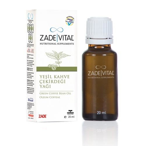 Zade Vital Yeşil Kahve Çekirdeği Yaği 20 Ml