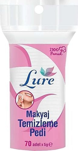 Lure Makyaj Pamuğu 70 Adet