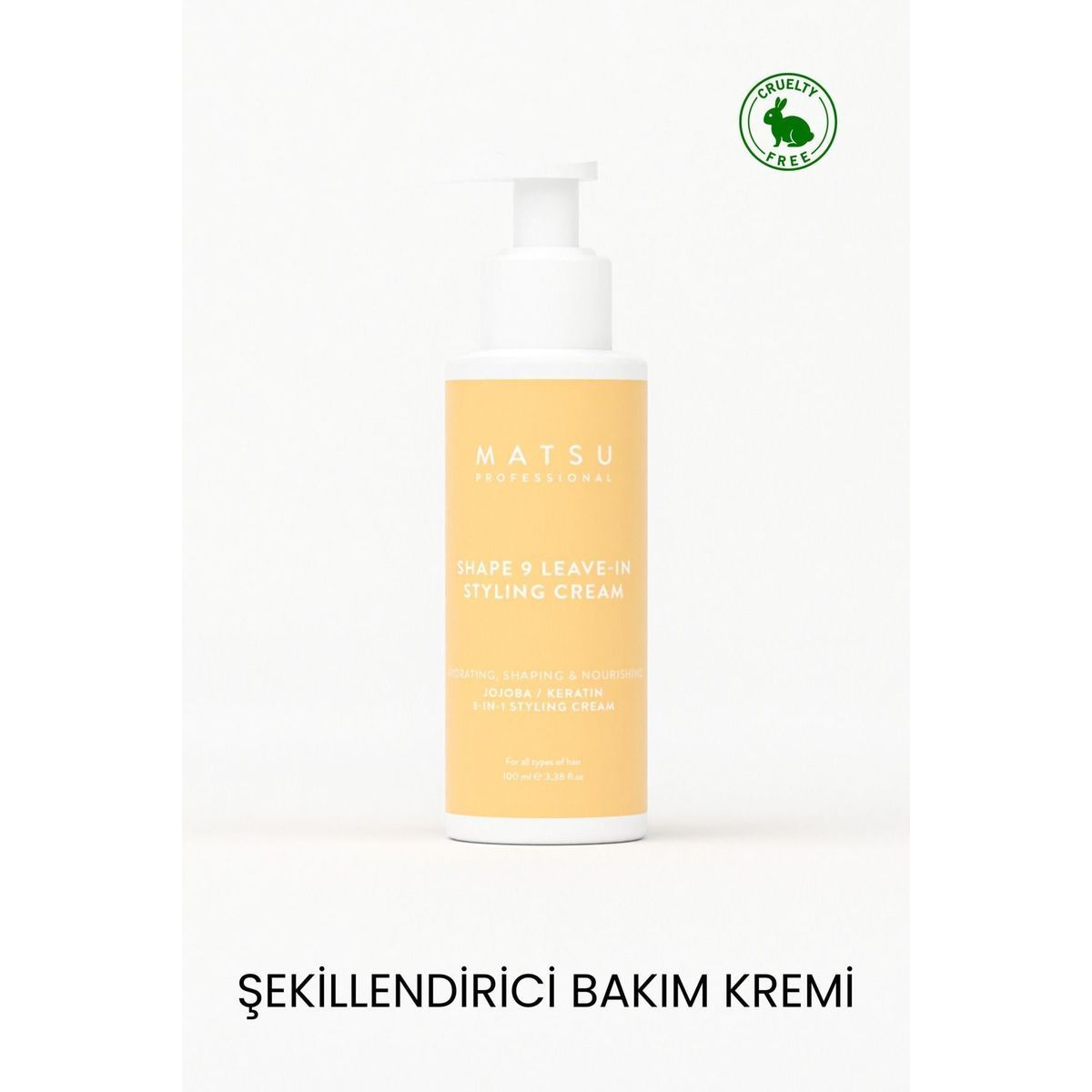Matsu Professional Shape 9 Durulanmayan Şekillendirici Saç Bakım Kremi 250 ml