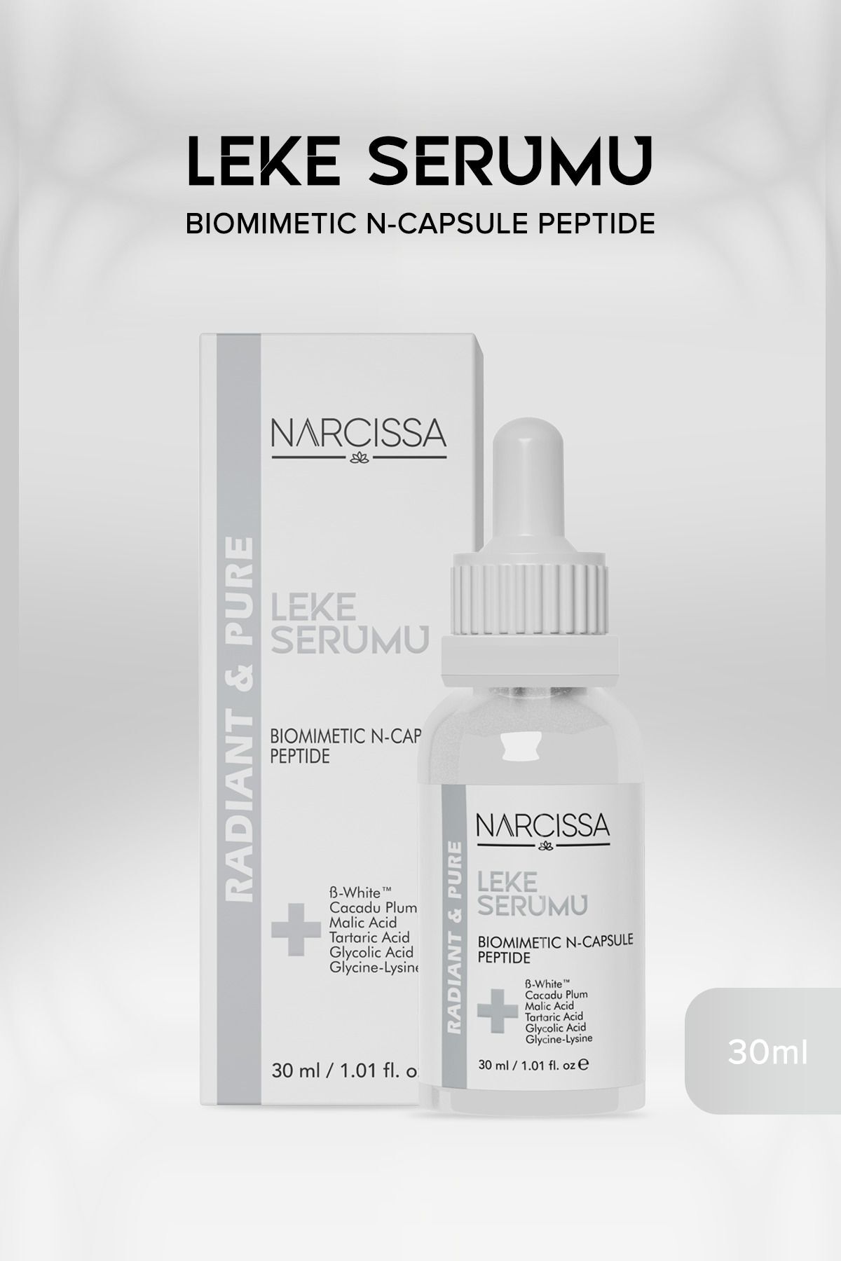 Narcissa Onarıcı ve Cilt Bariyeri Güçlendirici Yoğun Nemlendirici Serum 30 ml