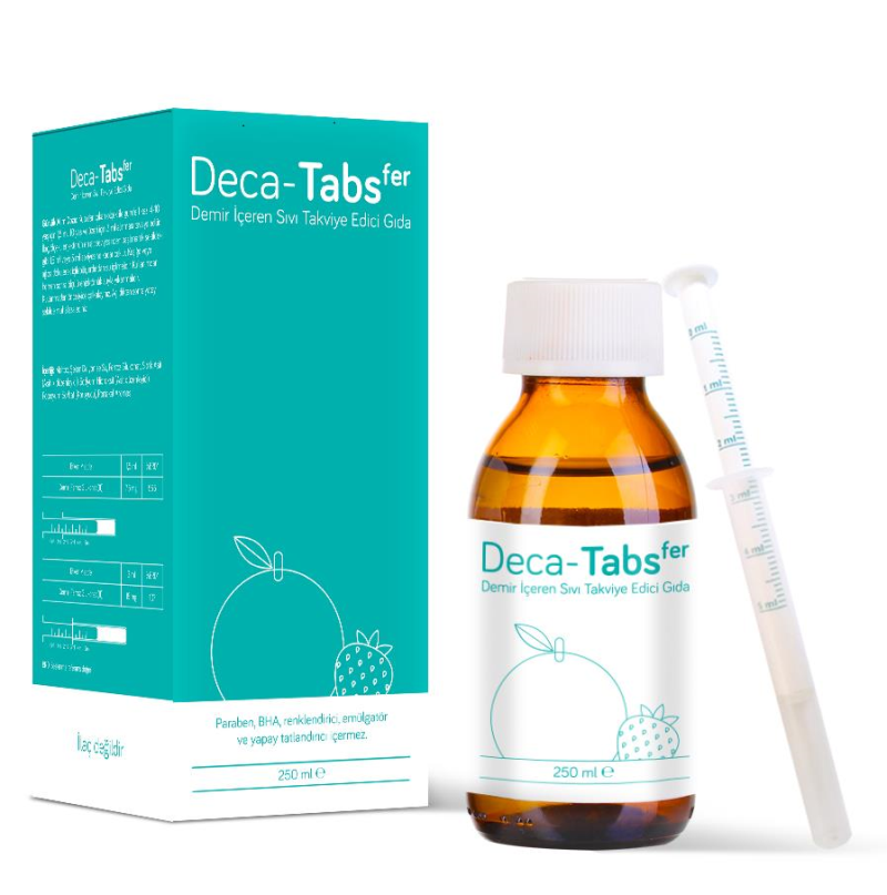 Deca-Tabs FER Şurup 250 ml