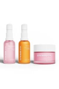 Cream Co. Aydınlatıcı Bakım Seti Pep 30 ml + Sos 30 ml + Mo 50 ml