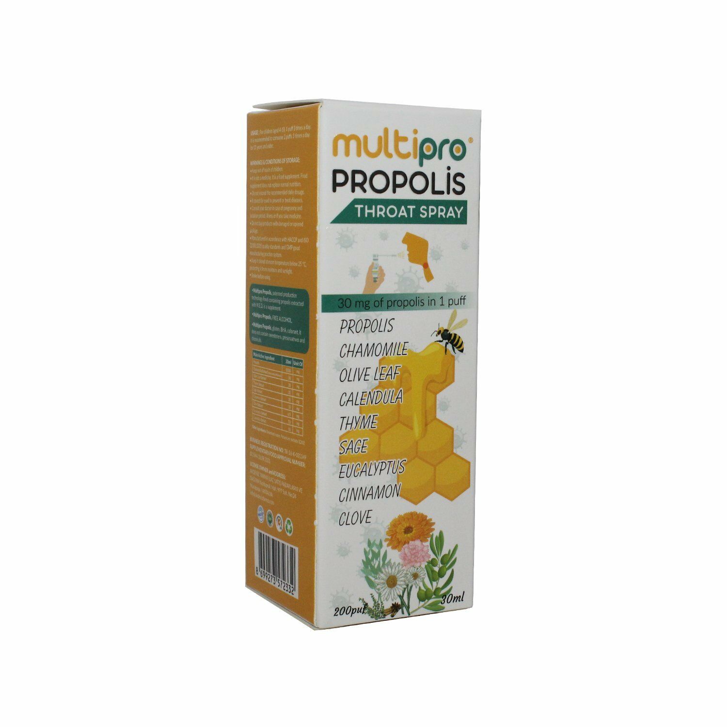 Multipro Propolis Sprey 30 ml