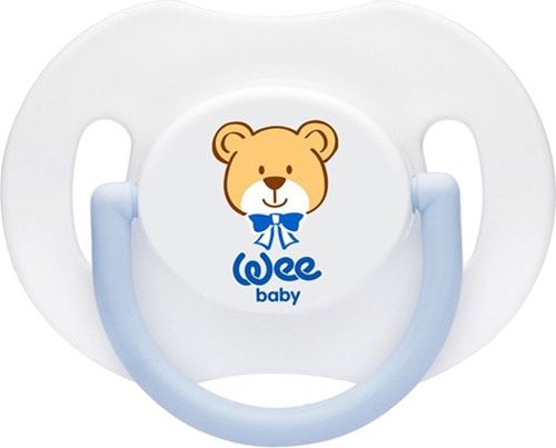 Wee Baby 781 Damaklı Emzik Kapaklı No: 1 - Mavi