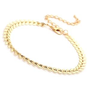 Chn-0193-9 Rodyum Bileklik Gold