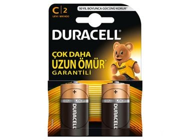DURACELL C ORTA 2Lİ