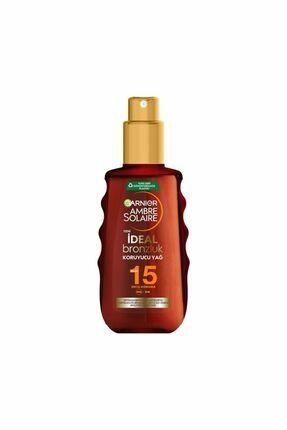 Garnier Ambre Solaire İdeal Bronzluk Koruyucu Yağ SPF15 150 ml