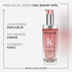 Kerastase Chroma Absolu L'huile Chroma Eclat Boyalı Saçlar İçin Bakım Yağı Yeniden Doldurulabilir 75 ml