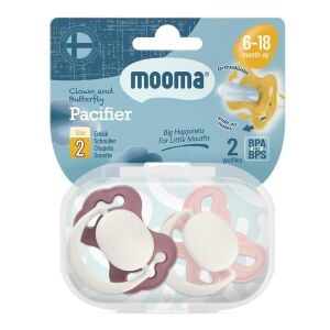 Mooma Pacifier Palyaço ve Kelebek Emzik No:2