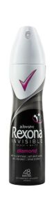 Rexona Women Invisible On Black + White Clothes Deodorant 150 ml