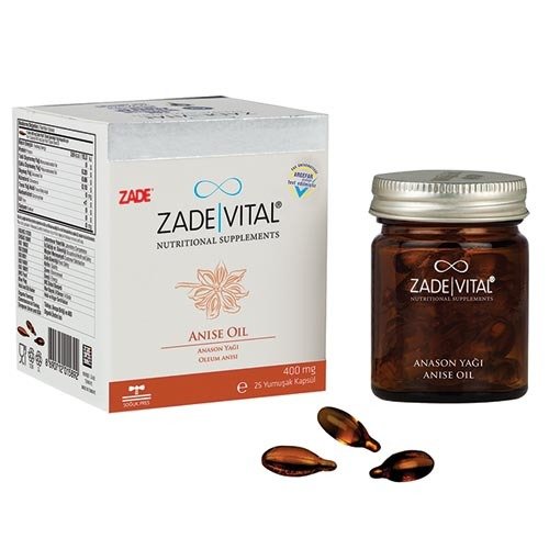 Zade Vital Anason Yagi 400 Mg Patlatilabilen Kapsul