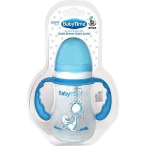 Baby Time BT105 Damla Akıtmaz Kulplu Bardak 250 ml