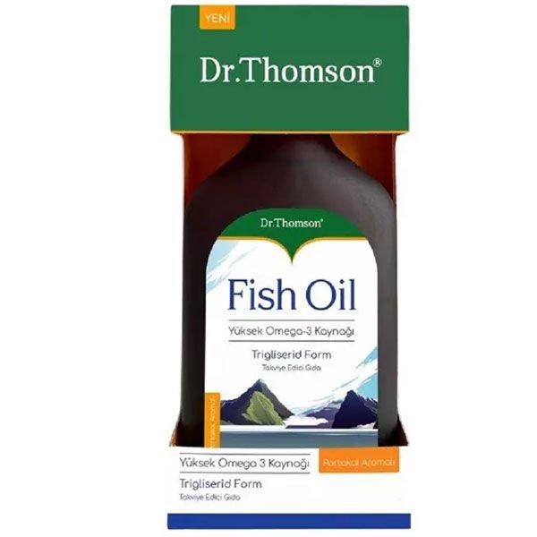 Dr. Thomson Omega-3 Fish Oil Portakal Aromalı 150 ml