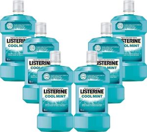 Listerine Cool Mint Ağız Gargarası 1 lt 6 Adet