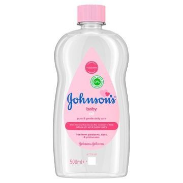 Johnson's Baby Bebek Yağı 500ml Pembe