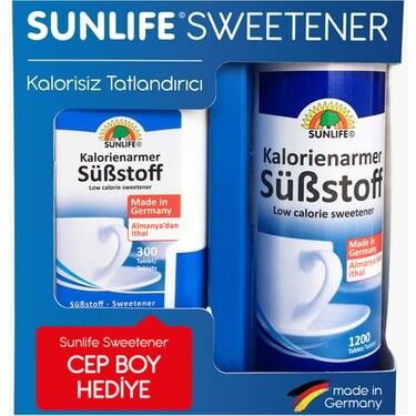 Sunlife Substoff Tatlandırıcı 1200 Tablet +  300 Tablet Hediye