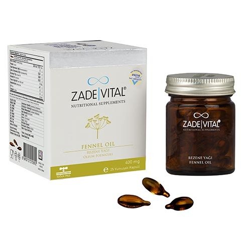 Zade Vital Rezene Yagi 400 Mg Patlatilabilen Kapsul