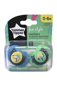 Tommee Tippee Moda Orthodontic 0-6 Ay Emzik 2'li Yeşil
