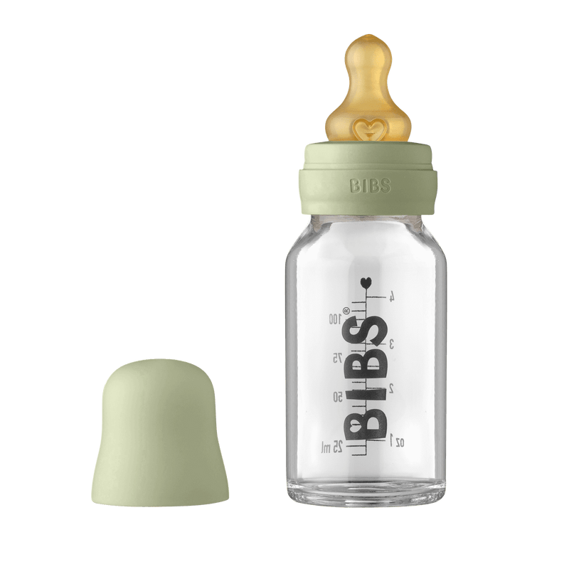 Bibs Baby Bottle Complete Set Biberon 110 ml - Sage
